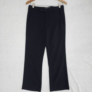 VINCE Womens Navy Wool Blend Ankle Dress Pants Classic Straight Leg 6 NWT $238US